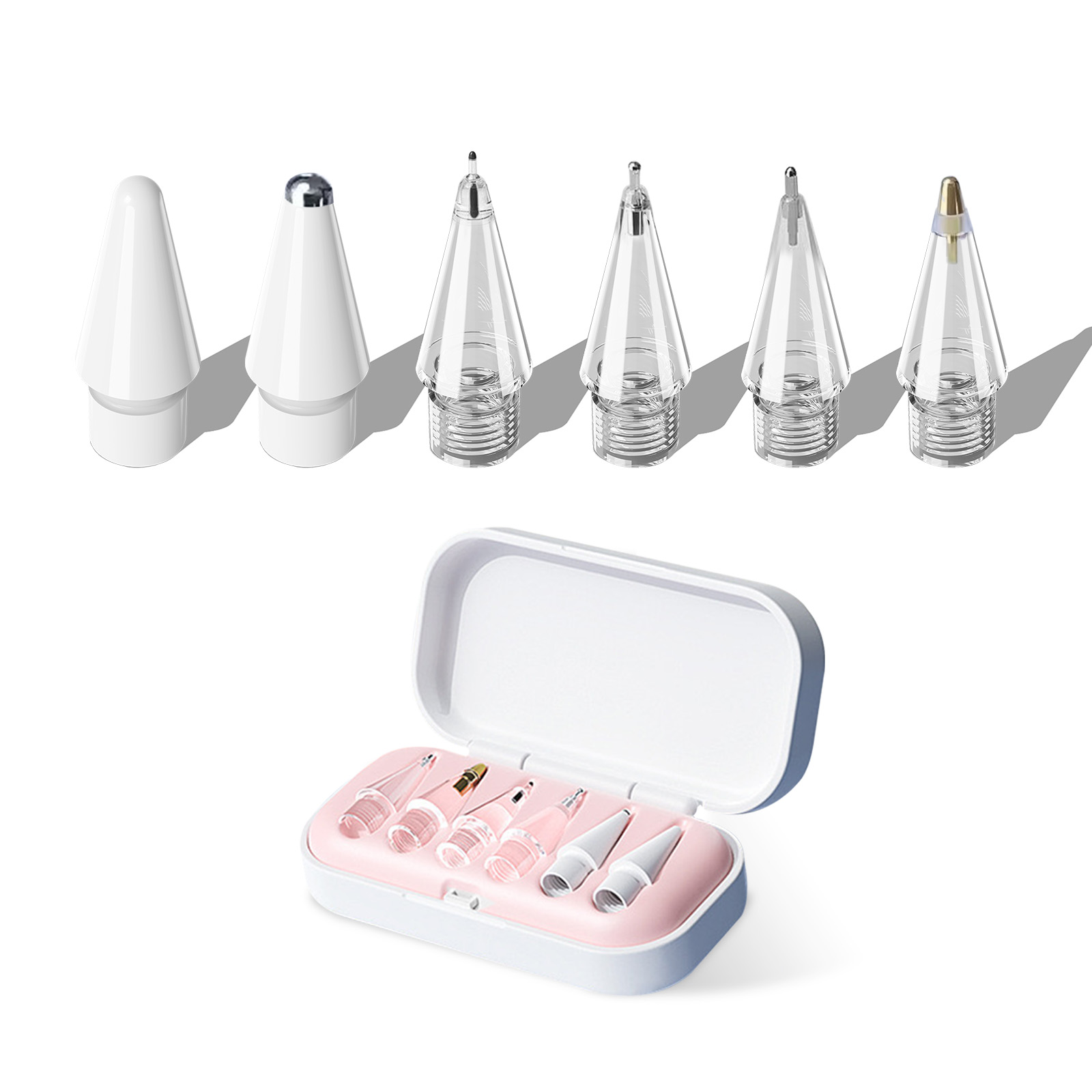 Tablet Pencil Accessories - 6/4 in 1Replacement Pencil Tips For
