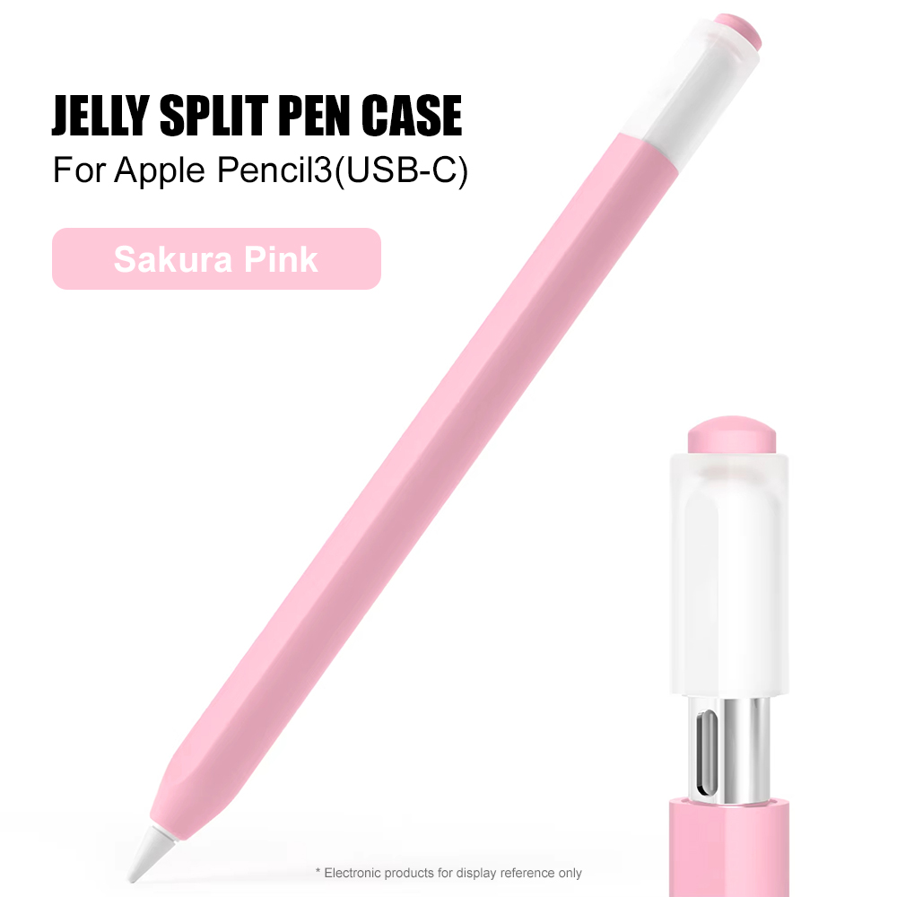 Tablet Stylus Accessories - Color Splicing Silicone Pen Case For