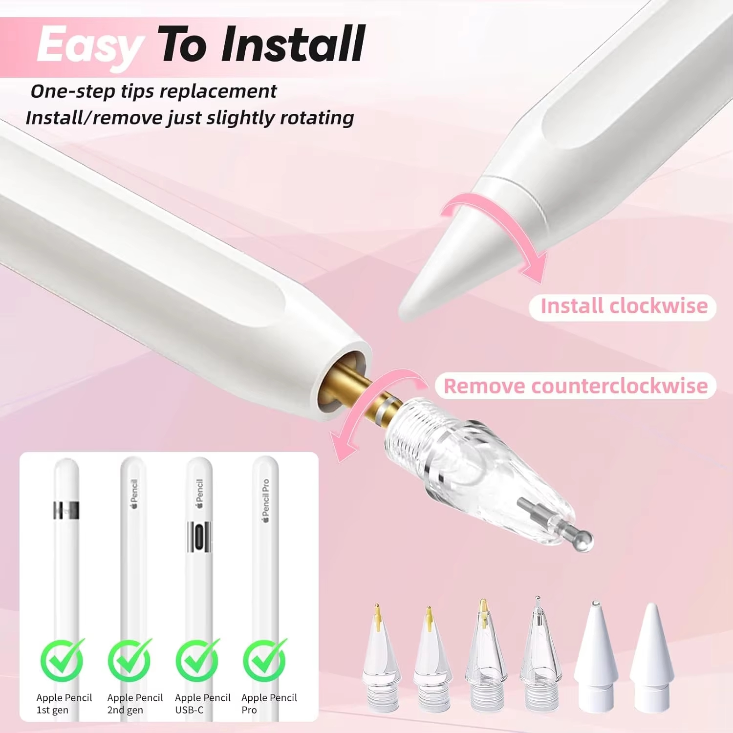 Top Replacement Pencil Tips Fo - Tablet Stylus Accessories ulasan dan harga