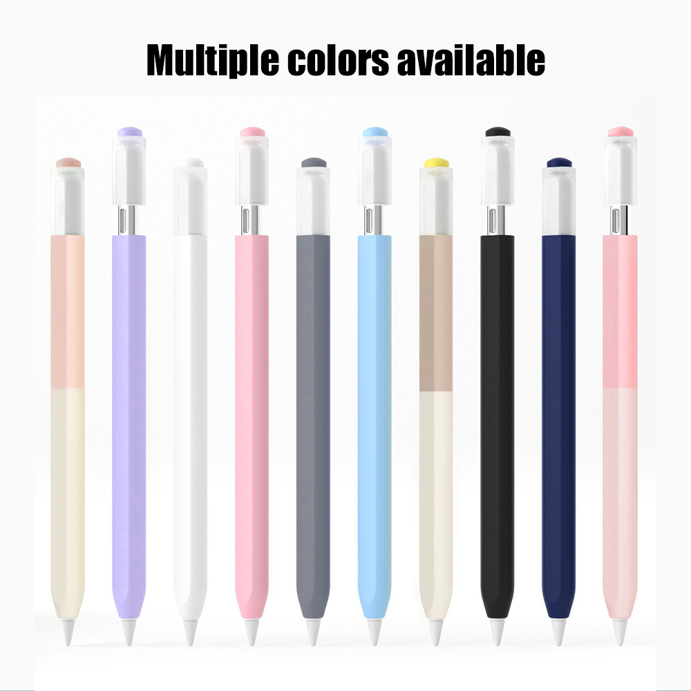 Color Splicing Silicone Pen Ca - Tablet Stylus Accessories ulasan dan harga