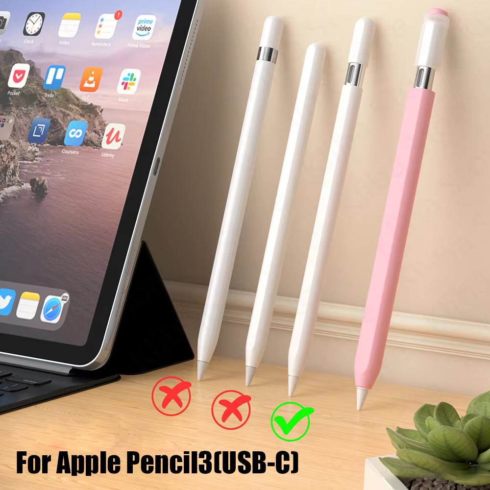 Color Splicing Silicone Pen Ca - Tablet Stylus Accessories ulasan dan harga