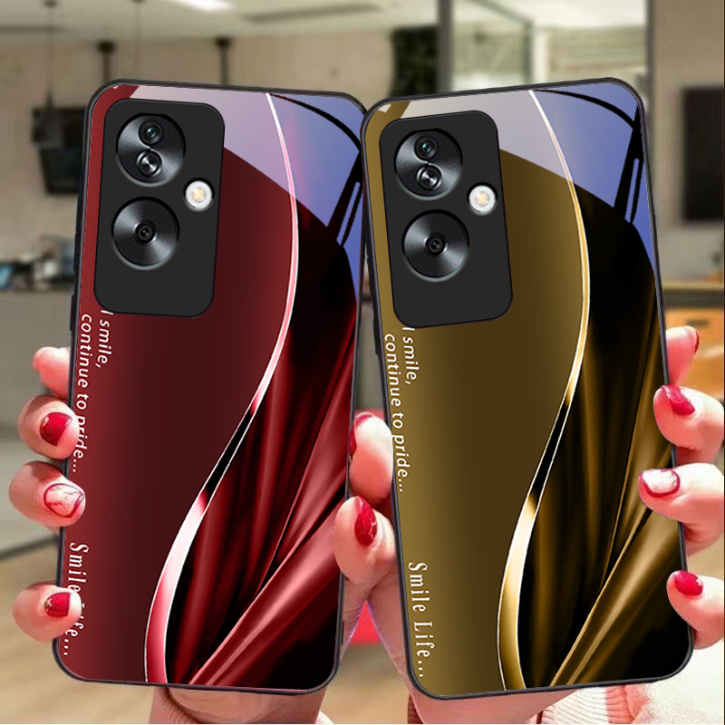 New Soft Brown Red For Oppo A7 - Realme Note 50 ulasan dan harga