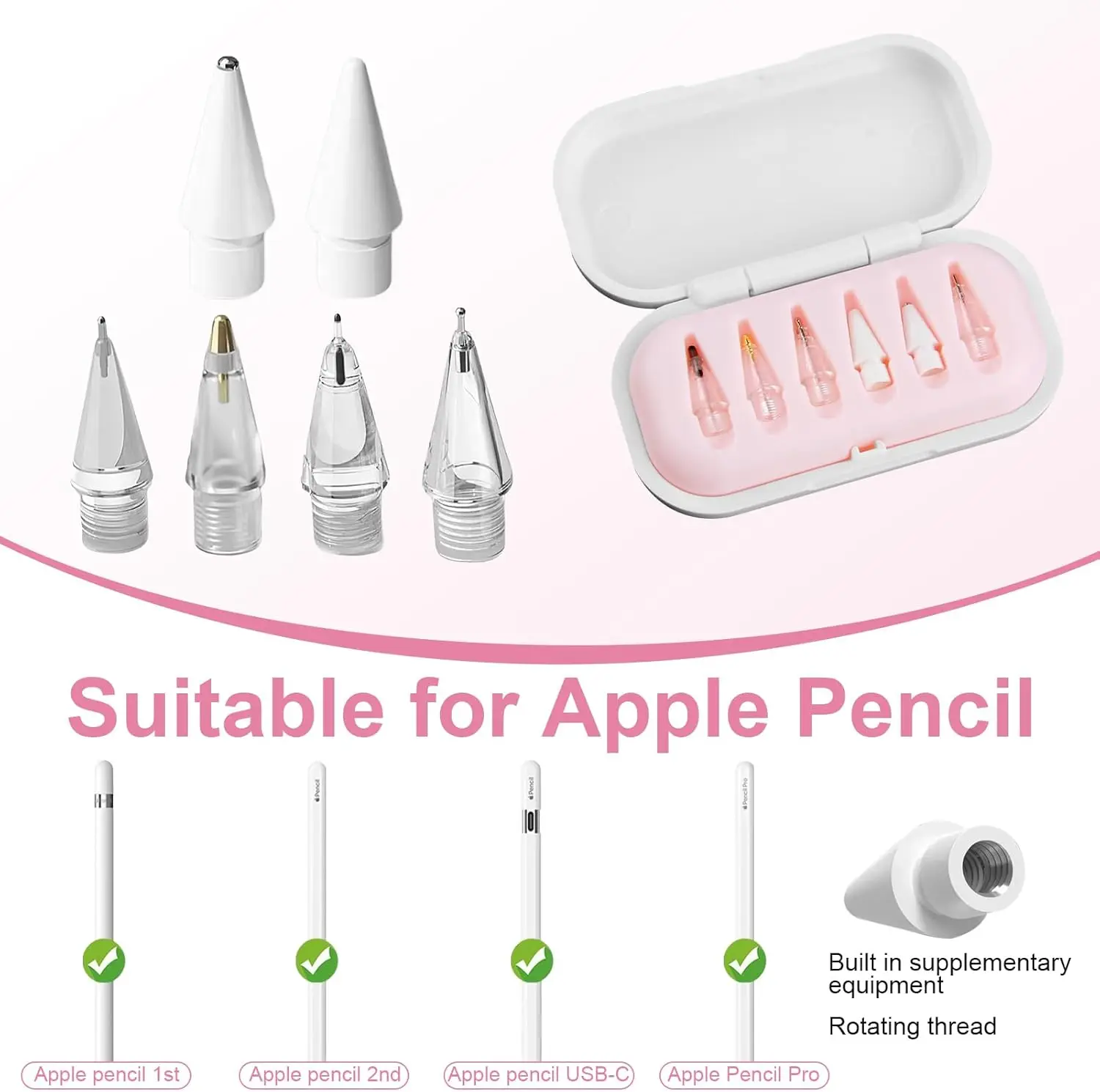 DIXSG Replacement Pencil Tips  - Tablet Stylus Accessories ulasan dan harga