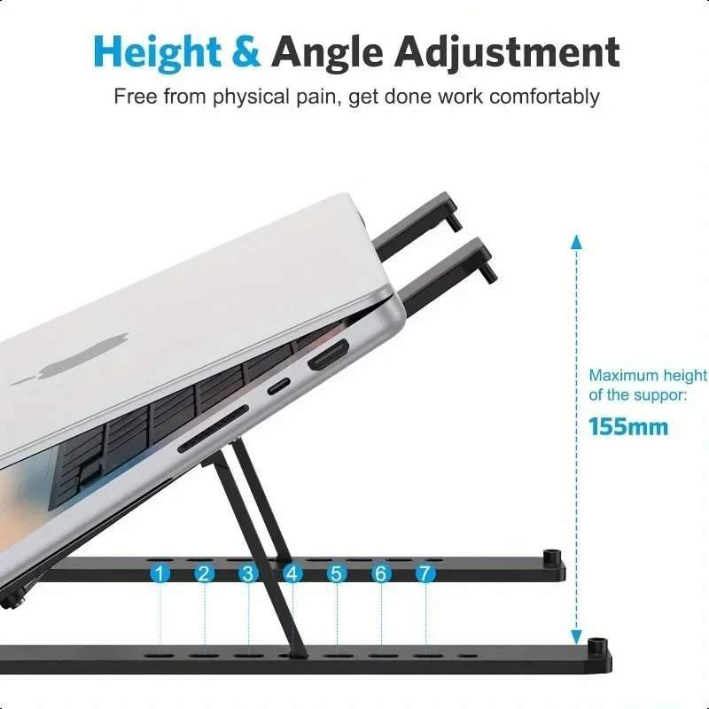 Adjustable Laptop Stand Portab - Cooling Stand Tablet ulasan dan harga