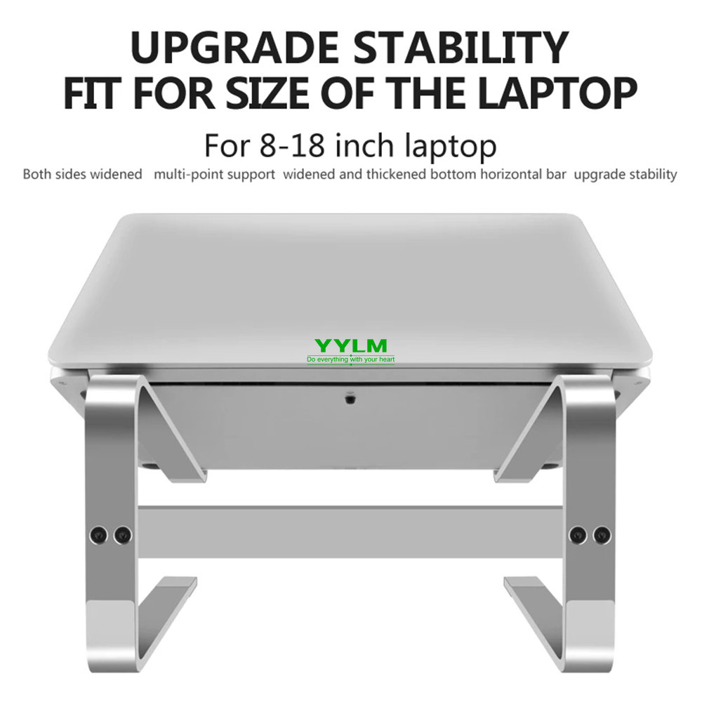Aluminum Laptop Stand Notebook - Cooling Stand Tablet ulasan dan harga