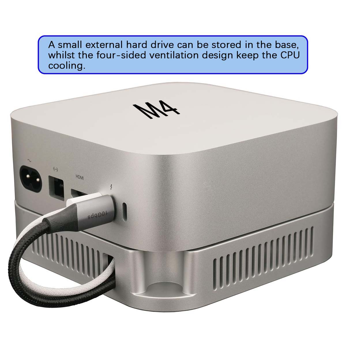 Stand for Mac Mini M4/M4 Pro,  - Cooling Stand Tablet ulasan dan harga