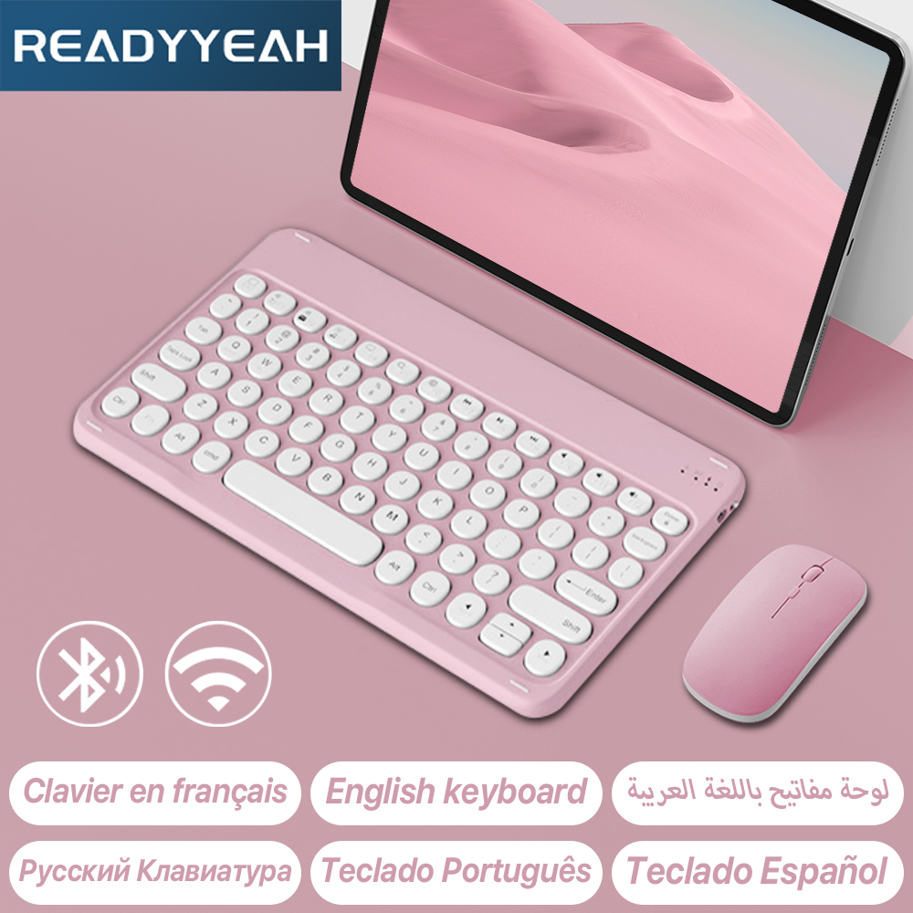 Wireless Keyboard And Mouse Fo - Tablet Accessories Kit ulasan dan harga