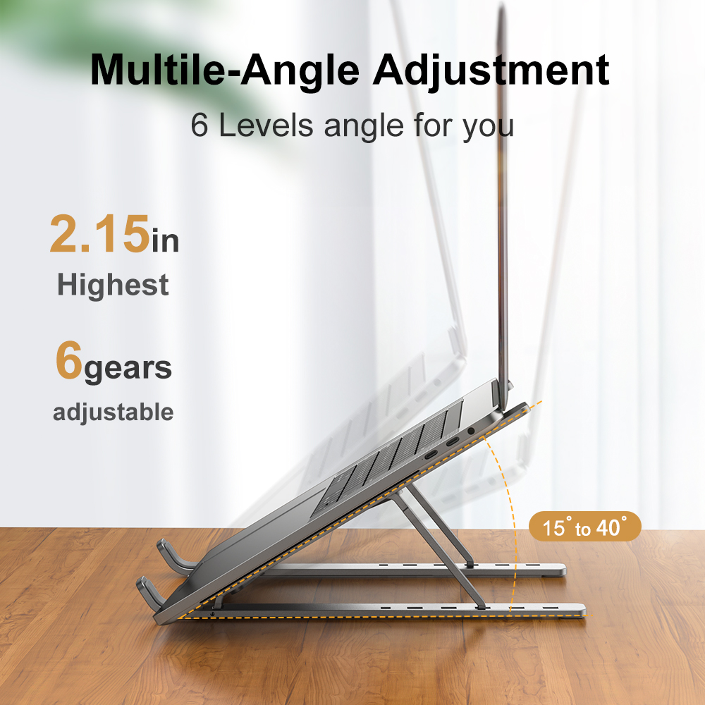 Adjustable Laptop Holder Alumi - Cooling Stand Tablet ulasan dan harga