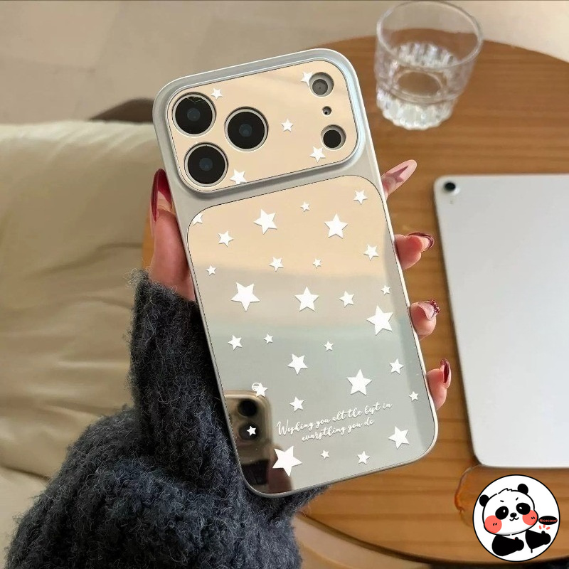 Silver Mirror Phone Case For R - Realme Note 50 ulasan dan harga