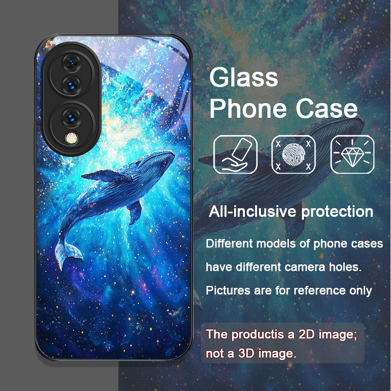 Cartoon Starry Sky Blue Whale  - Huawei Nova 12 ulasan dan harga