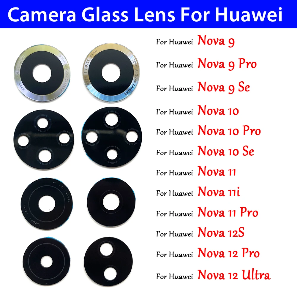 10 PCS Rear Back Camera Glass  - Huawei Nova 12 ulasan dan harga