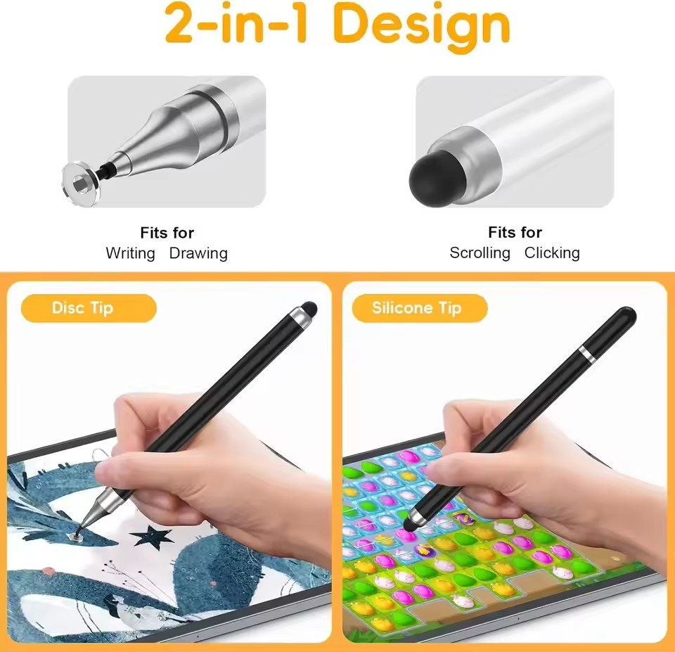 Universal Stylus Pen 2in1 for  - Tablet Pencil Accessories ulasan dan harga