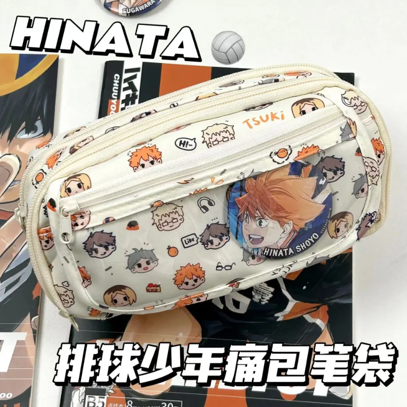 Anime Haikyuu!! Pain Pouch Kaw - Case With Pencil Holder ulasan dan harga