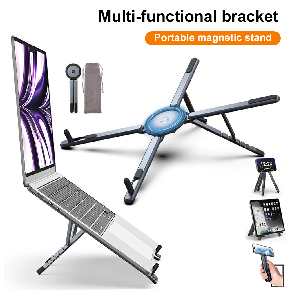 360° Rotating Magnetic Laptop  - Cooling Stand Tablet ulasan dan harga