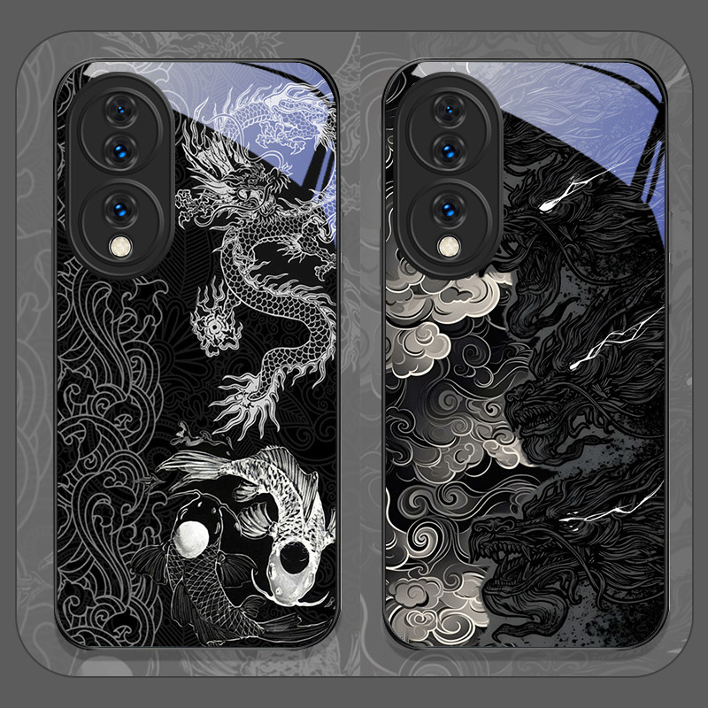 Aesthetic Cool Black Dragon Pr - Huawei Nova 12 ulasan dan harga