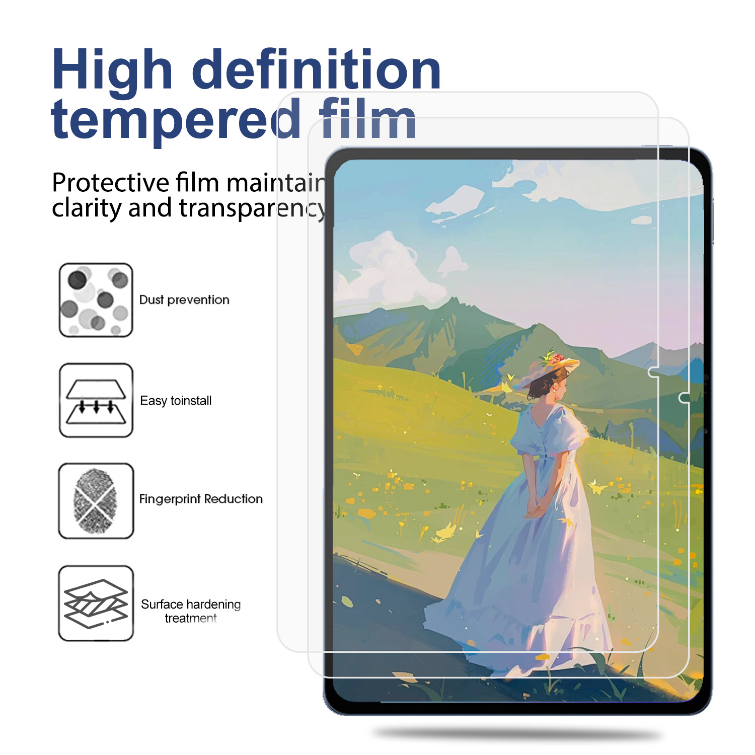 1-3PCS Paper Feel Screen Prote - Mi Tablet Accessories ulasan dan harga