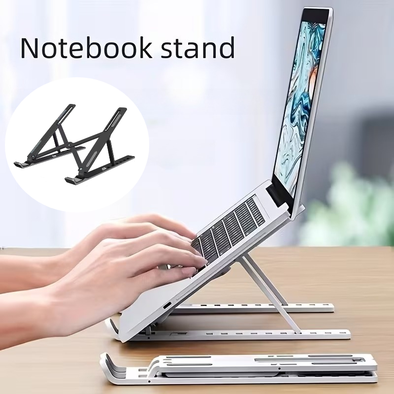 1pc ABS Ergonomic Laptop Stand - Cooling Stand Tablet ulasan dan harga