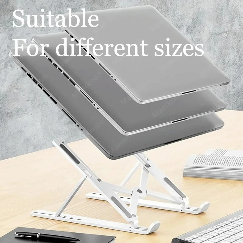 1pc ABS Ergonomic Laptop Stand - Cooling Stand Tablet ulasan dan harga